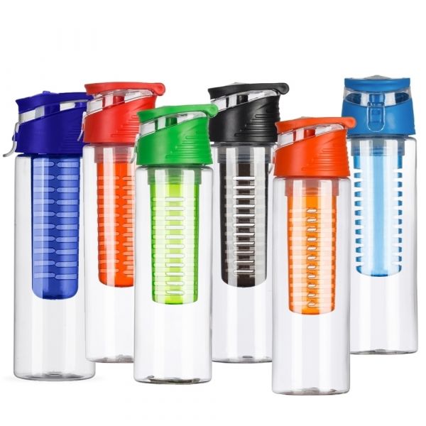 13764B Squeeze Plástico 700ml com Infusor